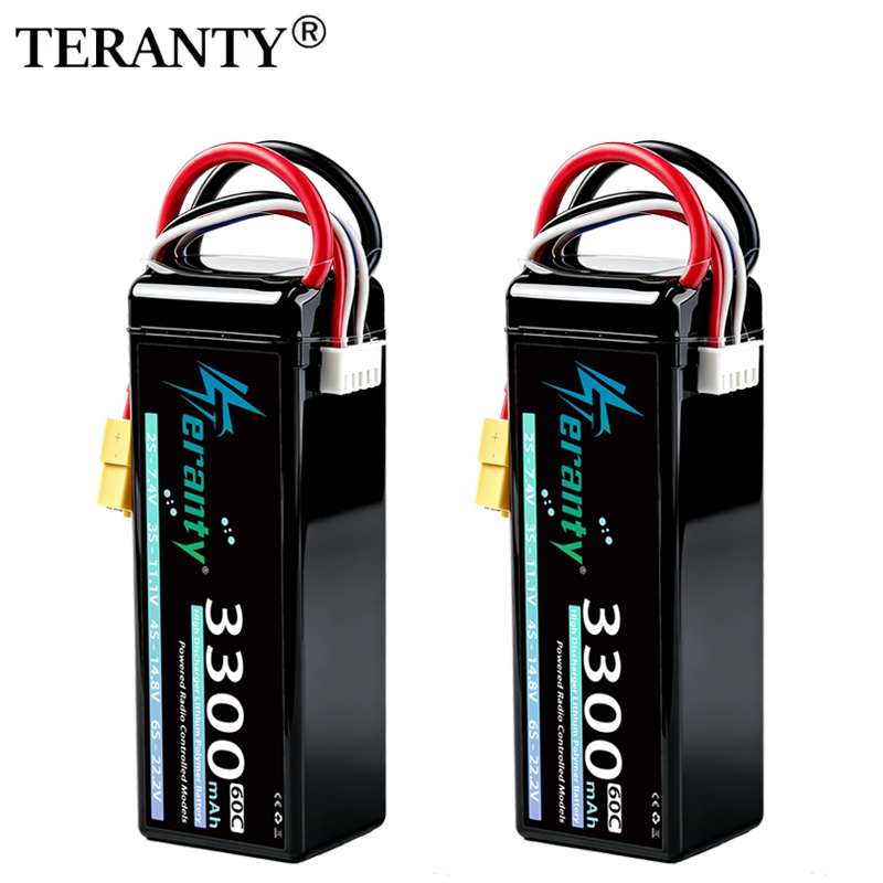 Drone Battery 3S - TERANTY 4S 3300mAh Baterai Lipo 14.8V