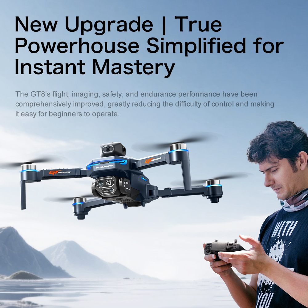 Drone GT8 Original 8K Profesio - Jjrc Drone X12 ulasan dan harga