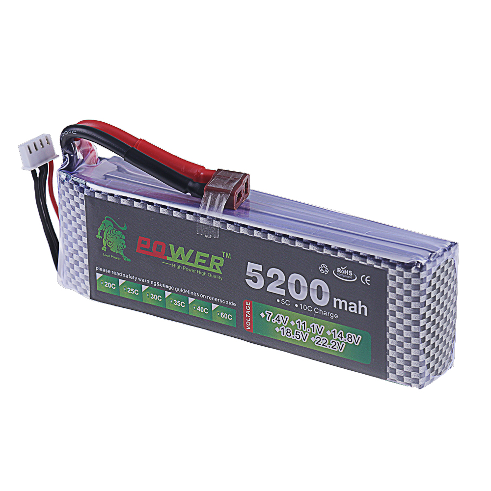 3S Lipo baterai 11.1V 5200mah  - Drone Battery Lipo ulasan dan harga